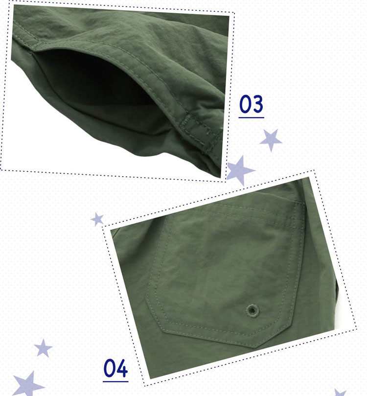 ampersand アンパサンド L276033 水陸両用パンツBOYS 5分丈 UVカット