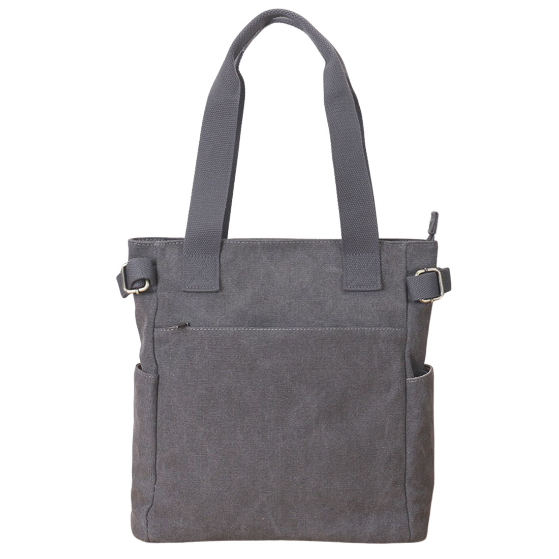 トートバッグ レディース トート バッグ キャンパス ファスナー付き