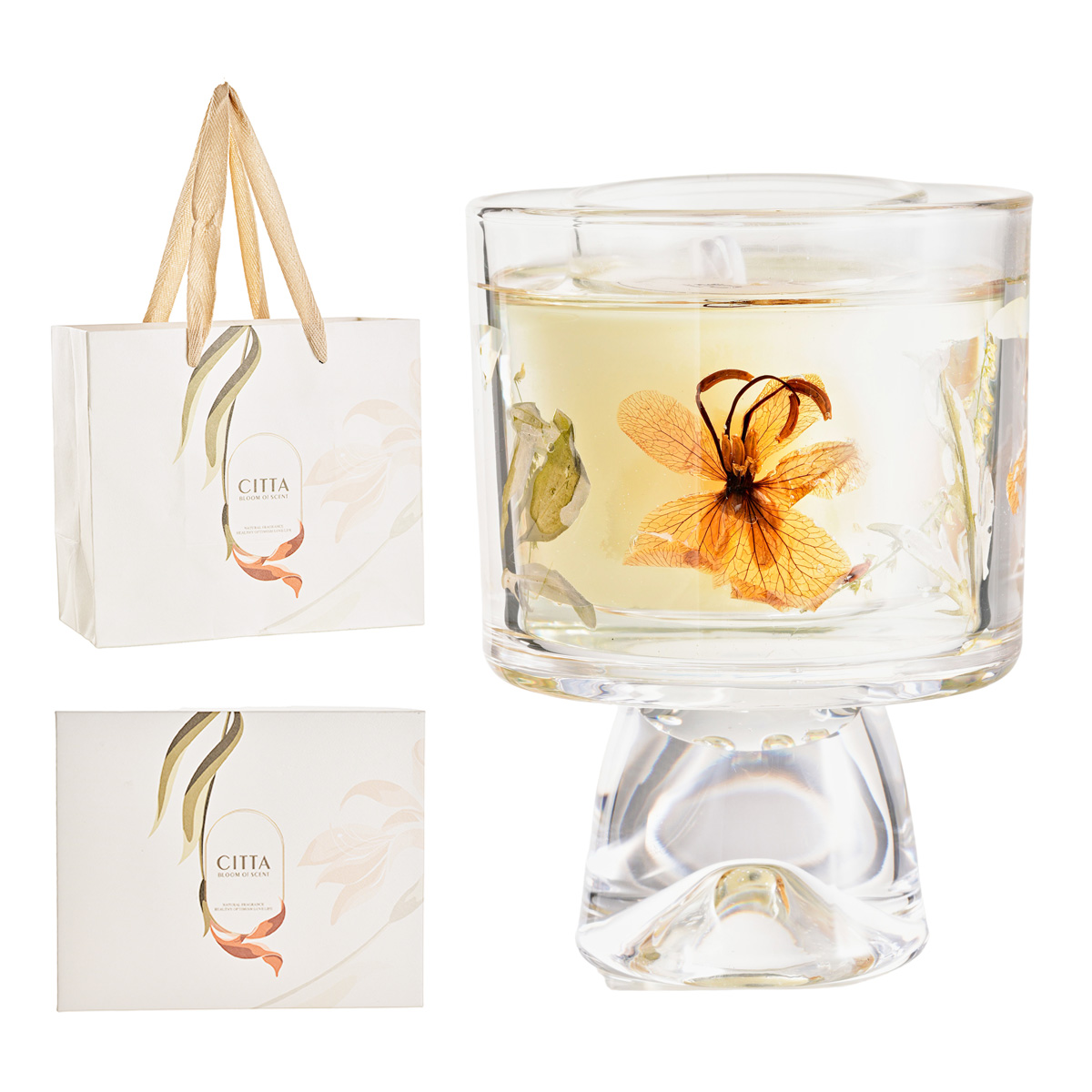 アロマキャンドル ギフト プレゼント 女性 容器入り パッケージ