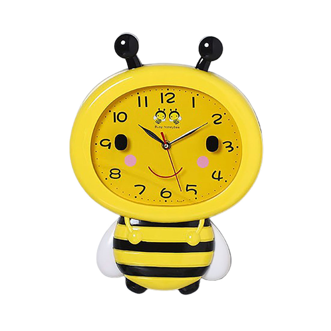 掛け時計 壁かけ時計 子供部屋 キャラクター 蜜蜂 大き目 アナログ時計 静音 連続秒針 Honey インテリア 雑貨 保育園 こども かわいい Clock0053 Golwis 通販 Yahoo ショッピング