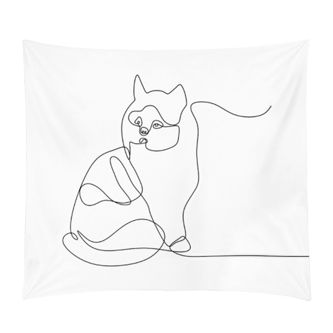 韓国インテリア アート タペストリー ファブリックポスター 布 ポスター スエード ウォールアート 壁掛け 線画 インテリア 雑貨 シンプル ナチュラル モダン Goods0045 Golwis 通販 Yahoo ショッピング