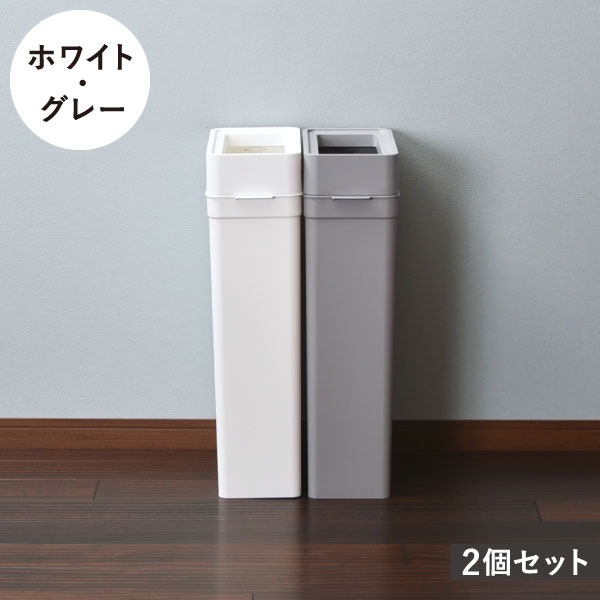 Like-it（ライクイット） ゴミ箱 スリム おしゃれ 分別 キッチン 袋が
