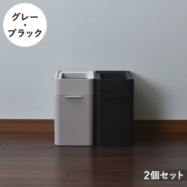 Like-it（ライクイット） ゴミ箱 スリム おしゃれ 分別 キッチン 袋が