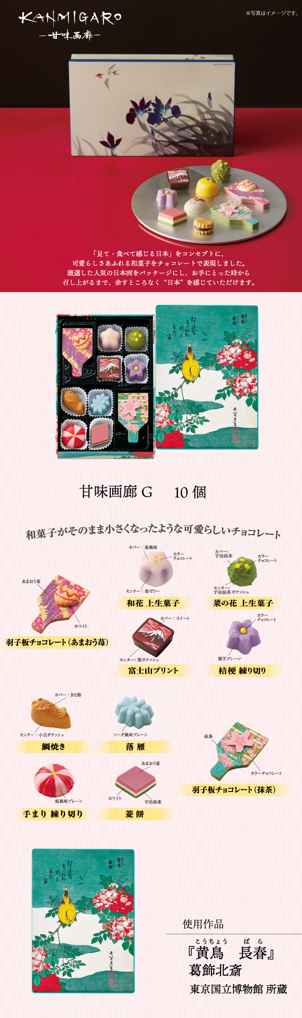 ゴンチャロフ（GONCHAROFF） 307 甘味画廊 G 10個 甘味画廊