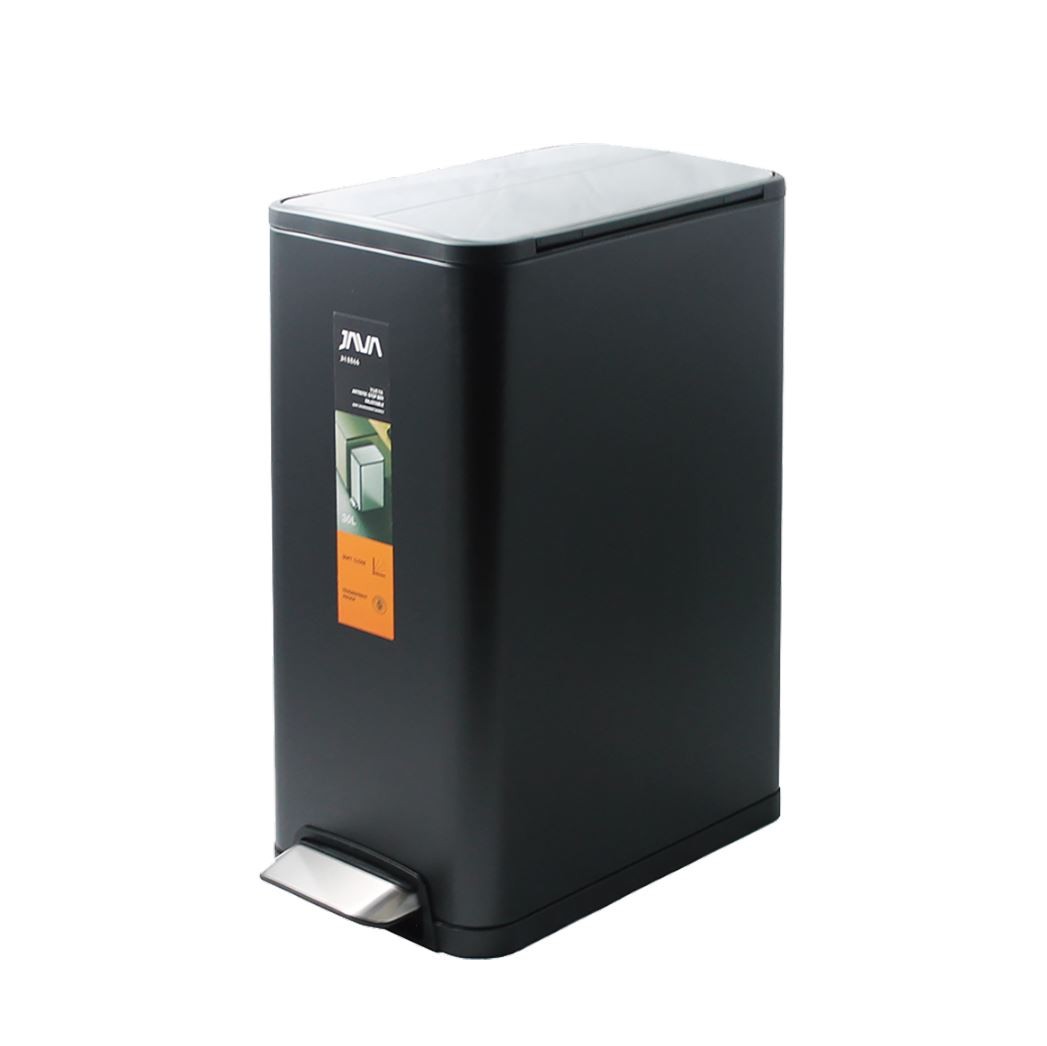「送料無料」JAVA ステンレス ゴミ箱 45L Amazon｜JAVA(ジャバ) Lase ペダルビン ステンレス ゴミ箱 45