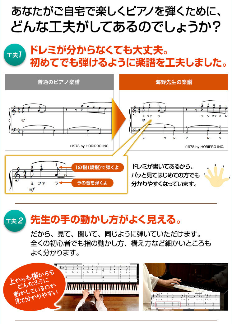 30日でマスターするピアノ教本 第1弾〜第3弾 海野先生が教えるピアノ講座 楽天市場】【ピアノレッスン】30日でマスターするピアノ教本＆DVD