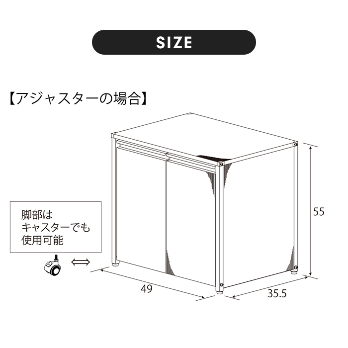 値下げ  ごみ箱 分別 14L ステンレス ダストボックス 2分別 幅50 奥行38 フタ付 ペール2個付 大容量 2way 角型 縦型 見えない 隠す 日本製 キッチン オフィスの画像