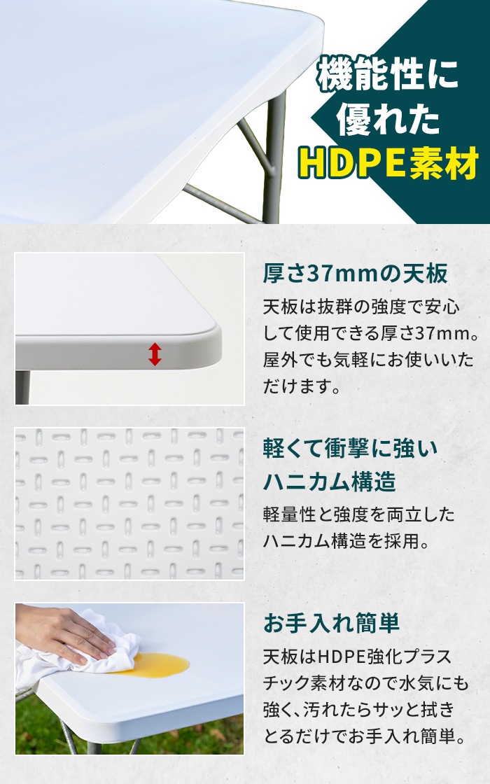 値下げ 多目的 作業用テーブル 折りたたみ 作業台 幅180cm 大型