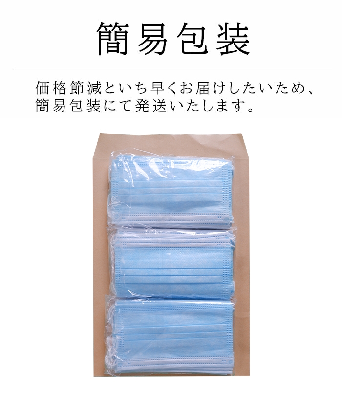 マスク 30枚 3層構造 使い捨てマスク 不織布 ノーズワイヤー イヤーループ 大人 男女兼用 普通サイズ ウィルス対策 花粉対策 飛沫防止 不織布マスク 使い捨て | ブランド登録なし | 03