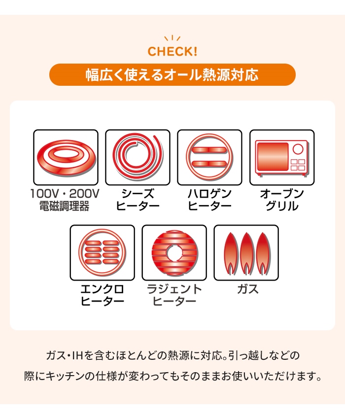 取っ手が取れる フライパン 鍋 5点セット フライパン20cm/26cm 18cm