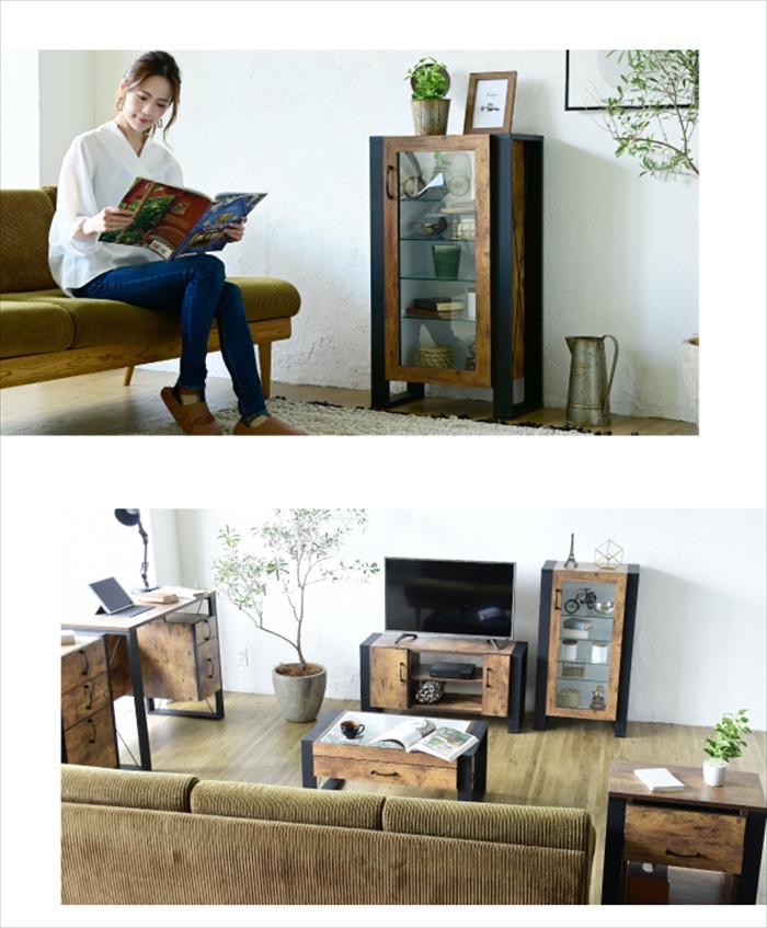 ⚜️お品(15品付)❤️素敵アンティーク飾り棚⚜️ コレクションラック 棚 高さ 90cm 可動棚 飾り棚 ディスプレイ