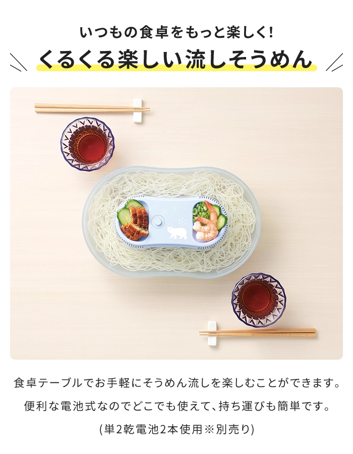 値下げ 流しそうめん 流しそうめん器 1〜2人...の詳細画像2