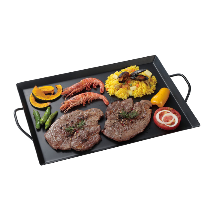 グリドル M 45×31.5cm 鉄板 バーベキュー プレート 家族用 焼きそば