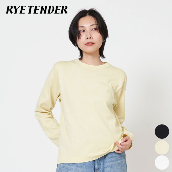 【SALE】ライテンダー RYE TENDER マーサーティー MERCER L/S TEE 010022500 レディース カットソー ロンT