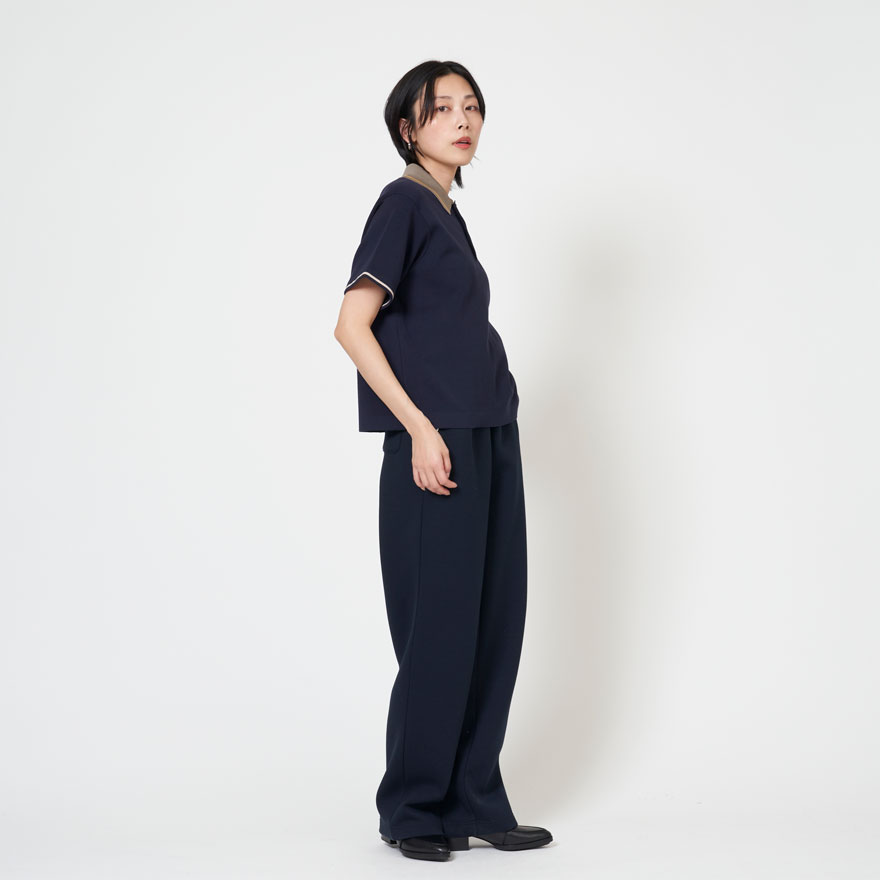 【SALE】ライテンダー RYE TENDER セーラム ポロ SALEM POLO 010262500 レディース トップス 半袖 RYE TENDER｜セーラム ニット ポロ SALEM POLO 薄手 トップス