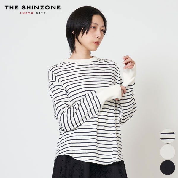 シンゾーン Shinzone ミリタリー プルオーバー 21SMSCU02 MILITARY PULLOVER トップス カットソー ロングスリーブ 長袖 レディース