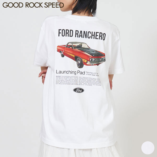 【SALE】グッド ロック スピード GOOD ROCK SPEED フォード ランチェロ バック プリント Tシャツ Ford RANCHERO Back Print Teeレディース トップス 半袖