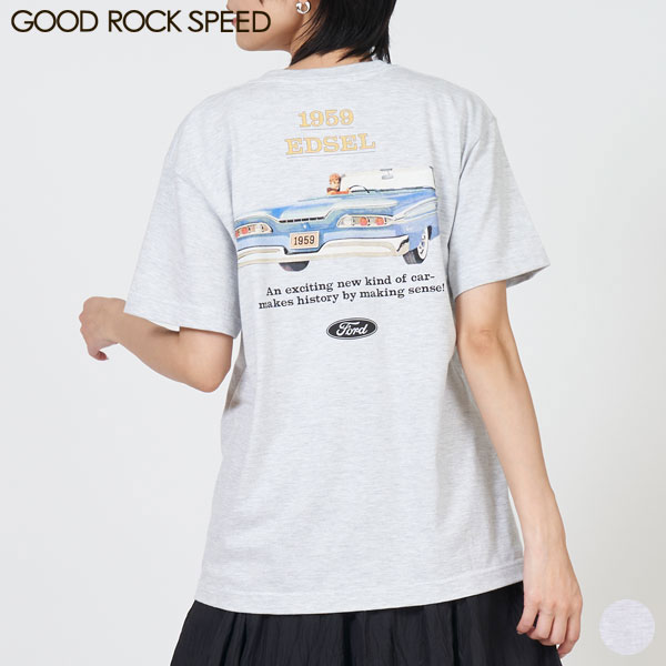 【SALE】グッド ロック スピード GOOD ROCK SPEED フォード エドセル バック プリント Tシャツ Ford 1959 EDSEL Back Print Teeレディース トップス 半袖