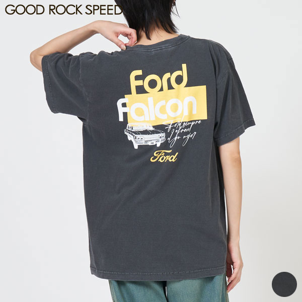 【SALE】グッド ロック スピード GOOD ROCK SPEED フォード ファルコン バック プリント Tシャツ Ford Falcon Back Print Teeレディース トップス 半袖