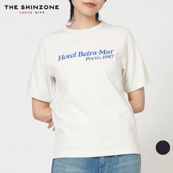 シンゾーン SHINZONE ホテル ベイラ マール Tシャツ HOTEL Beira-Mar TEE 25MMSCU05 レディース トップス 半袖