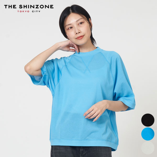 シンゾーン SHINZONE シアー ハーフ スリーブ スウェット シャツ SHEER HALF SLEEVES SWEATSHIRT 25MMSCU08 レディース トップス 半袖