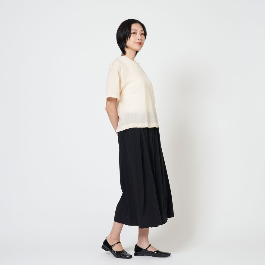 レディース　THE SHINZONE ザ シンゾーン　SHEER GAUZE HALF SLEEVE TEE2  シアーガーゼ ハーフスリーブTシャツ サマーニット　25SMSCU01 楽天市場】【SALE Max10%OFF】ザ シンゾーン シアガーゼハーフ