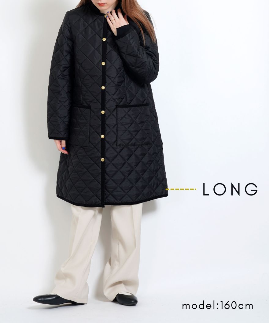 【トラディショナルウェザーウェア】キルティングボアコート ARKLEY LONG Traditional Weatherwear（トラディショナル ウェザーウェア