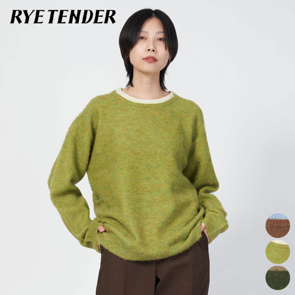 【SALE】ライテンダー RYE TENDER プラットセーター R23-02-01-011 PLATT SWEATER レディース ニット カシミア