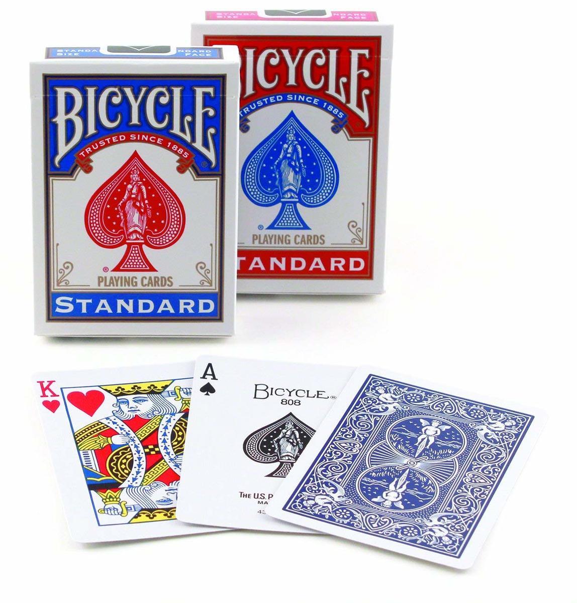 トランプ BICYCLE バイスクル マジック ポーカーサイズ １ダース 赤青