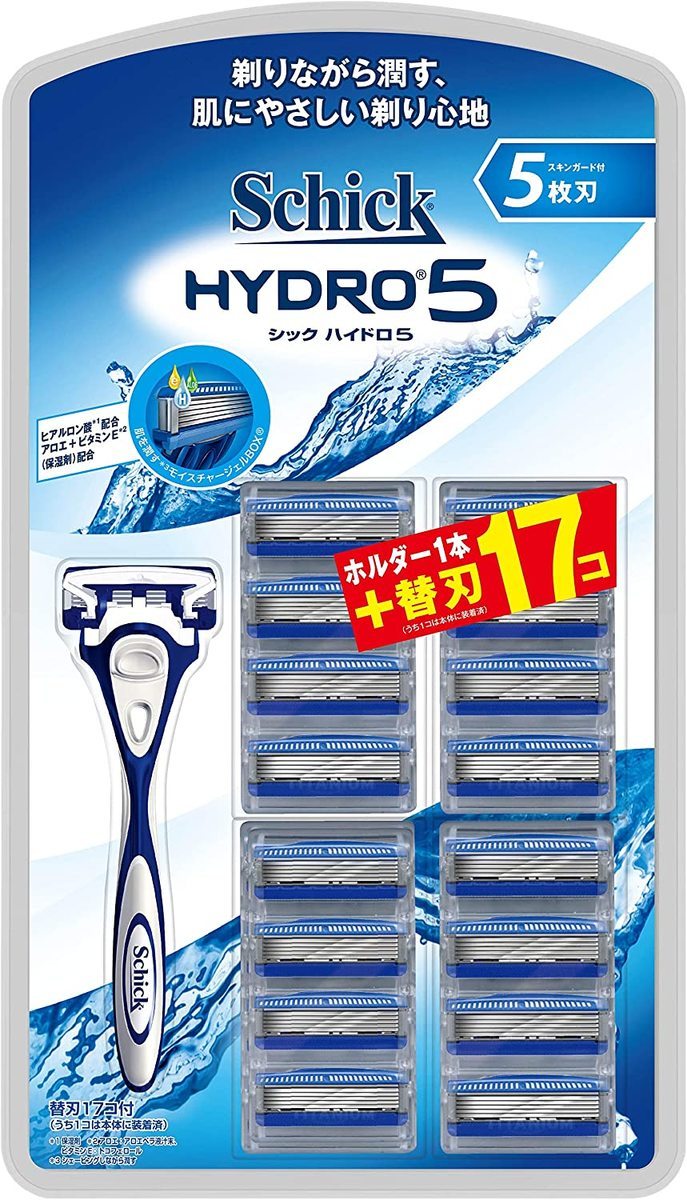 アメリカ製】【本社工場製造分】 シック ハイドロ5 5枚刃 カスタム 替刃8枚セット Schick HYDRO5 『Schick』 替刃  8個入り髭剃り 替刃 ひげそり 替え刃 :co-114:GOOD ITEM - 通販 - Yahoo!ショッピング