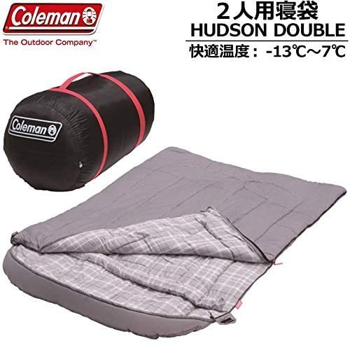 Coleman コールマン 2人用寝袋 ハドソンダブル スリーピングバッグ 
