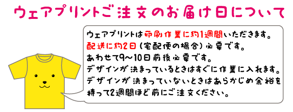 お届けまでの日数