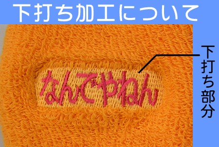 下打ち加工について