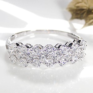 pt900 プラチナ ダイヤモンド ダイヤ 指輪 リング 1.0ct 1カラット