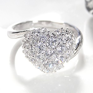 pt900 プラチナ ダイヤモンド ダイヤ 指輪 リング エタニティ 2連 1.0