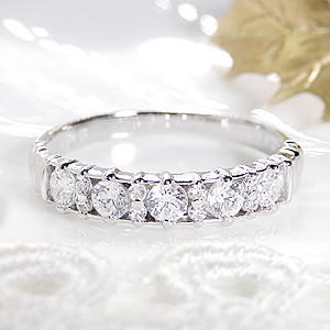pt900 プラチナ ダイヤモンド ダイヤ 指輪 リング エタニティ 0.5ct