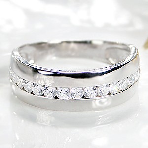 pt900 プラチナ ダイヤモンド ダイヤ 指輪 リング 0.50ct シンプル 