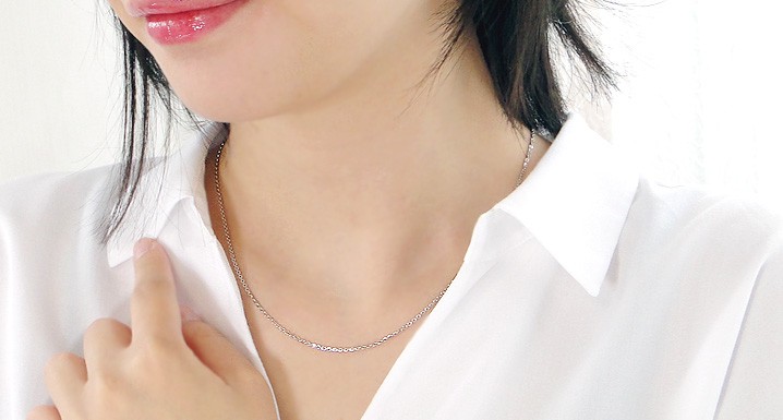 pt850 プラチナ ネックレス チェーン チェーンネックレス ムーブ