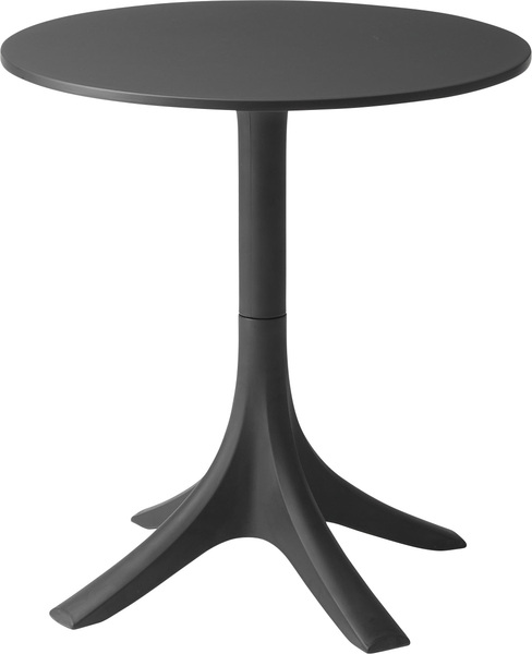 カフェテーブル ガーデンテーブル 円形 丸形 テーブル 黒 白 ブラック