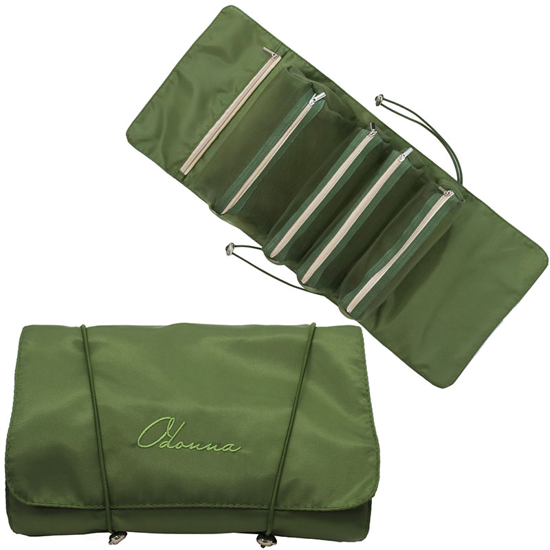 トラベルポーチ 吊り下げ 折りたたみ 4連 メッシュポーチ 旅行 出張