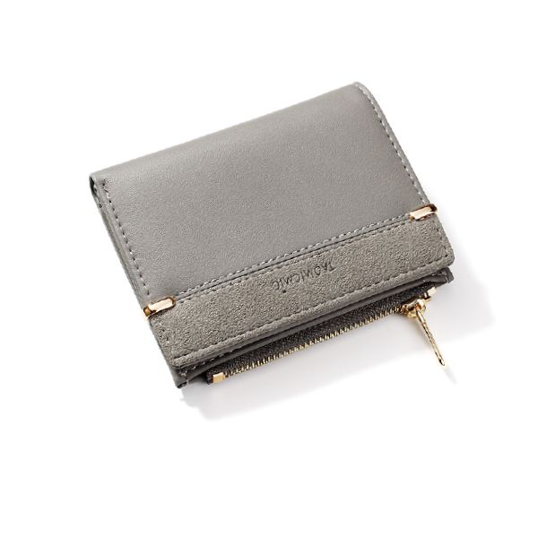ミニ財布 レディース 薄い 二つ折り 使いやすい かわいい 財布 コンパクト 二つ折り 小さい 軽量...