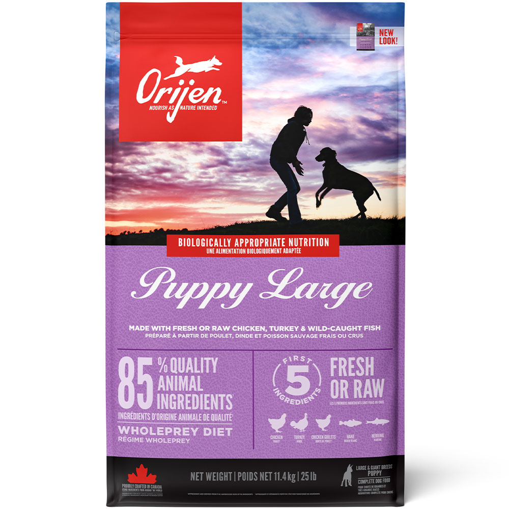 ORIJEN オリジン パピーラージ 11.4kg 子犬用 大型犬用 ドッグフード ドライフード アカナファミリージャパン | チャンピオンペットフーズ | 01