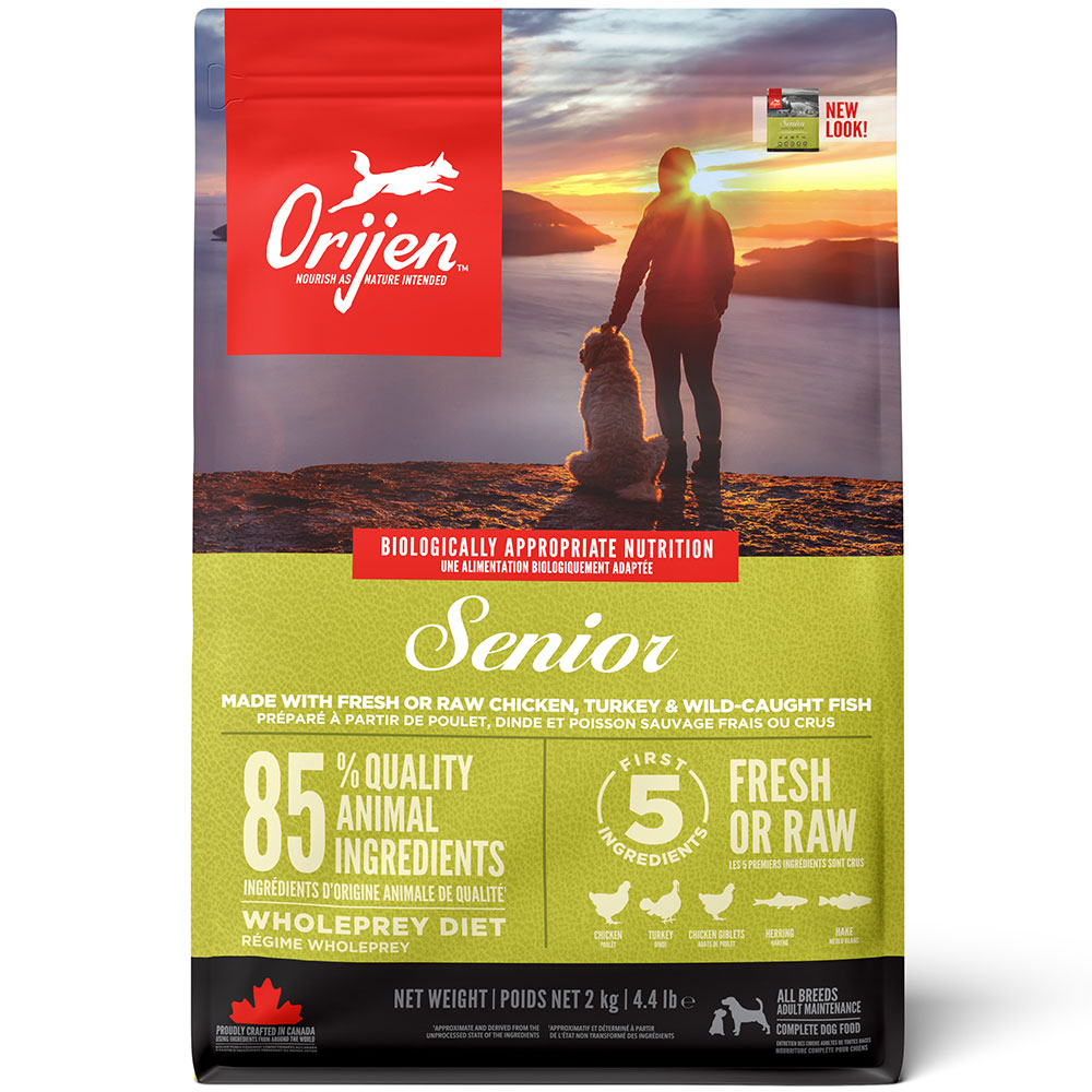 ORIJEN オリジン シニア 2kg 高齢犬用 シニア犬用 全犬種用 ドッグフード ドライフード アカナファミリージャパン | チャンピオンペットフーズ | 01