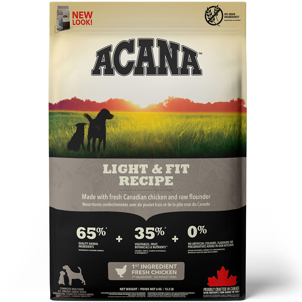 ACANAドッグフード ライト&フィット 11.4kg売切格安最安値 チャンピオンペットフーズ ACANA アカナ ライト&フィットレシピ 11.4kg