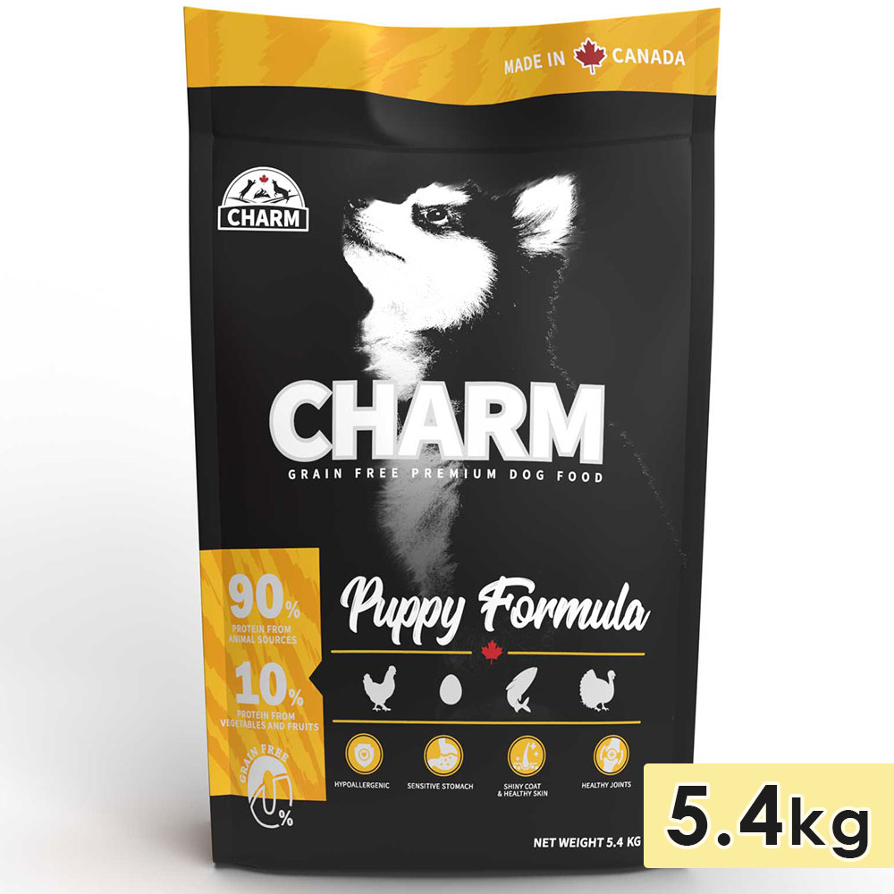 CHARM チャーム パピー 5.4kg 子犬用 全犬種用 ドッグフード ドライフード トランペッツ