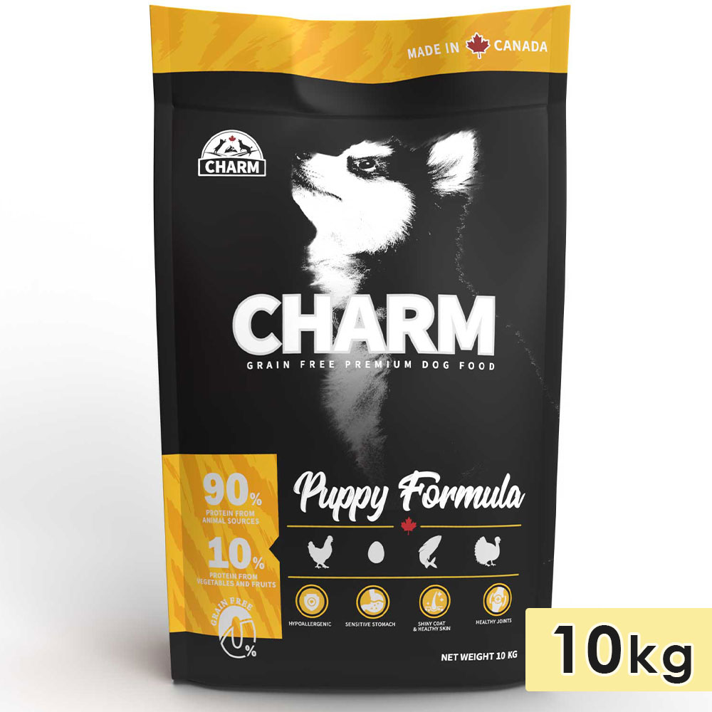 CHARM チャーム パピー 10kg 子犬用 全犬種用 ドッグフード ドライフード トランペッツ :0628678734036:グッドドッグ ヤフー店