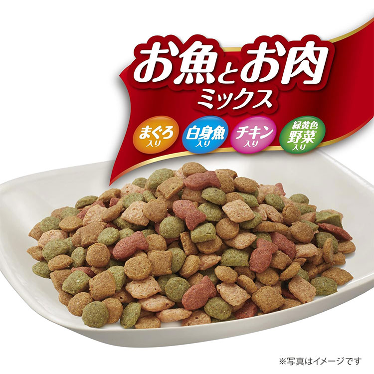 ユニ・チャームペット [3個セット]ねこ元気 お魚とお肉ミックスまぐろ