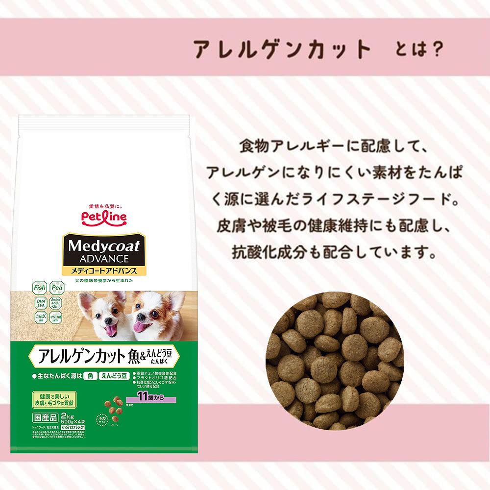 ペットライン [4個セット]メディコート アドバンス アレルゲン