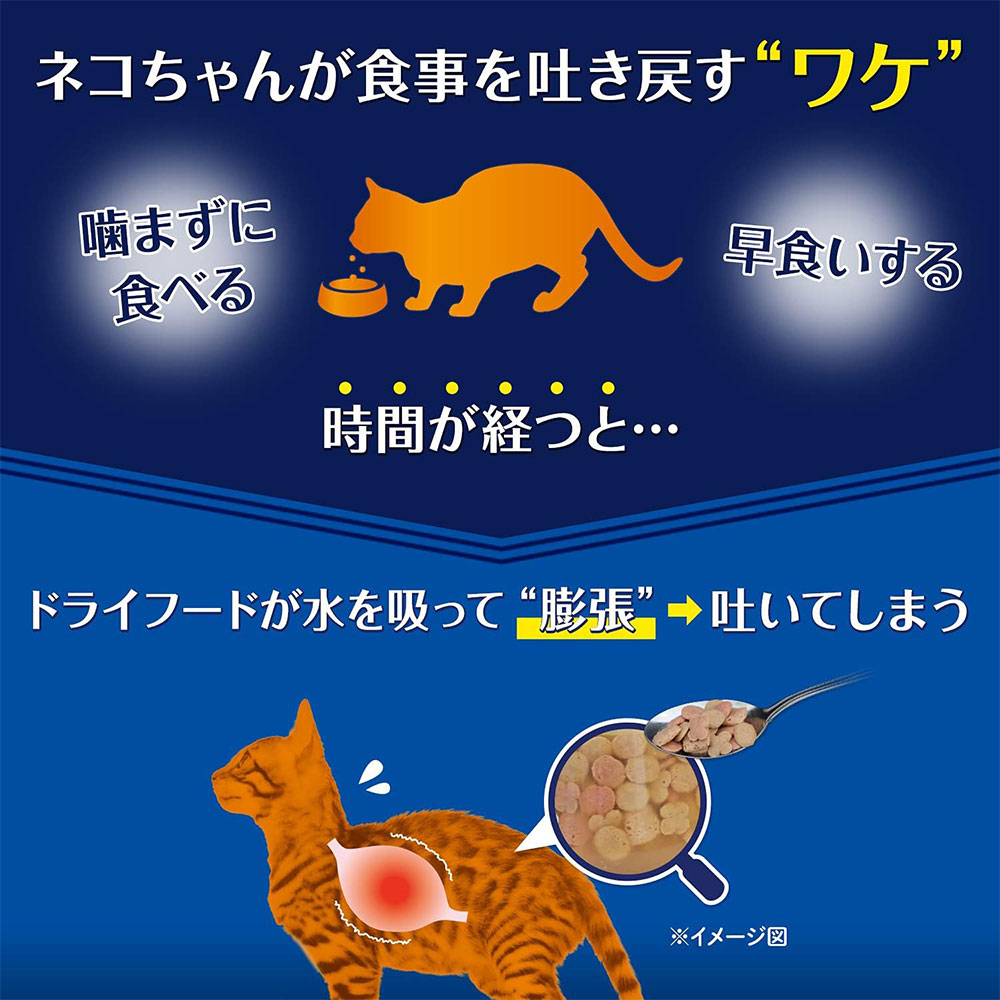 AllWell オールウェル 室内猫用 成猫用 800g チキン味挽き小魚とささみフリーズドライパウダー入り 国産 キャットフードドライフード ユニチャームペット｜gooddog｜08