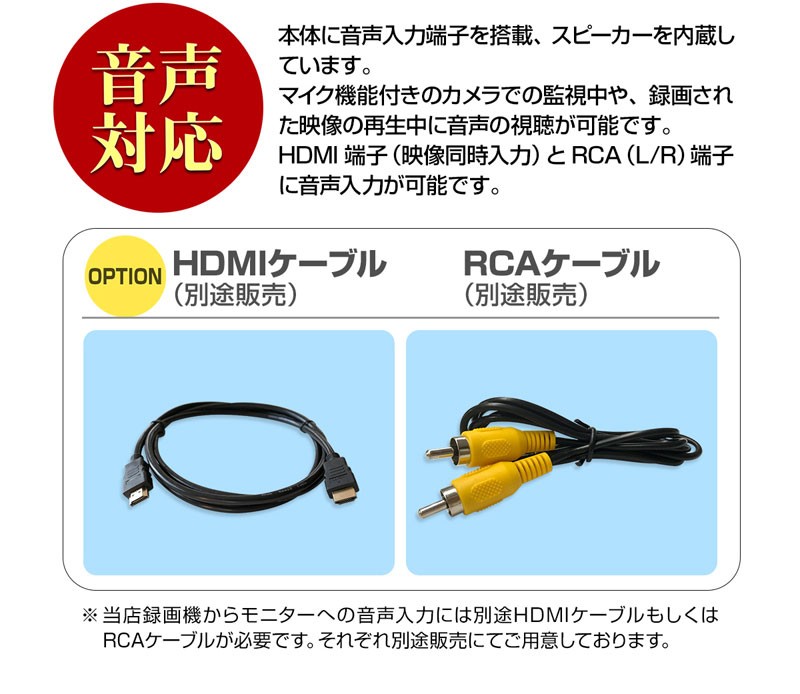 安さ一番12インチ モニター 液晶モニター FULLWXGA 画質 スピーカー 音声対応 家庭用 HDMI入力 有線 小型 簡単 設置 屋内 駐車場 車上荒らし その他